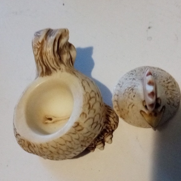 Pot Bellys 'Dewie' Rooster Chicken Trinket Box, Wishbone Fork, Harmony Kingdom - Picture 2 of 5